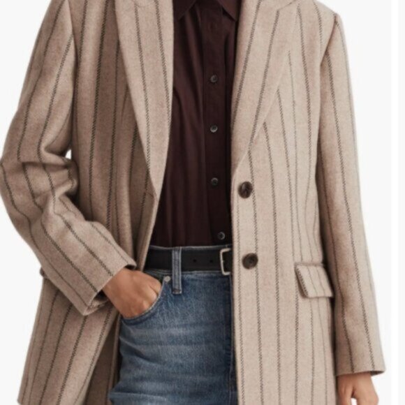 NWT Madewell The Bedford Oversized Blazer Size 8 Medium - Picture 1 of 5